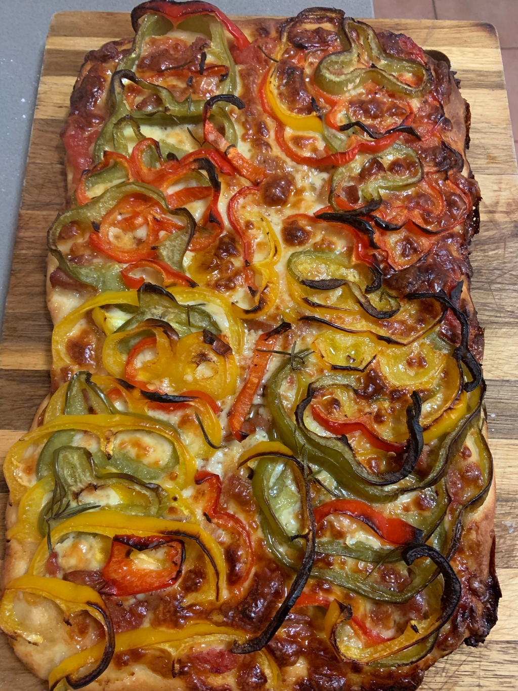 Multi-Pepper Pizza